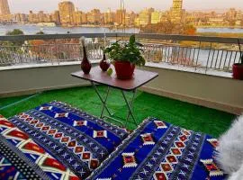 Panoramic Nile View Heart Of Cairo Apartment