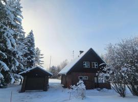 Mökki ison vesistön rannalla، فندق في كوبيو