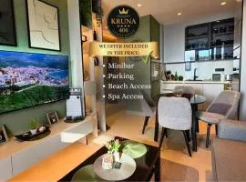 KRUNA 406 Luxury Sea View Apartment with Parking, Minibar, Spa & Beach, Bečići