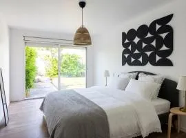 2 maisons réunies de plain-pied 6 chambres hypercentre et à 300 m de la plage Accueil humain