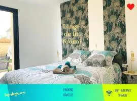 Le Confortable Studio 2-Parking- 20 min central