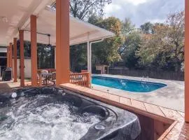 Pool and Hot Tub Oasis with Coastal Vibes Near AU