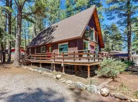 A-Frame Home w large deck, bbq grill, foosball table, & EV charger