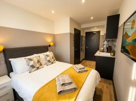 343Studio Near Kings Cross Keyless Smart Check-In, Hotel in London