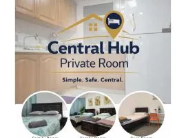 Central Hub Private Room - Near Bus Terminal