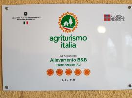 Allevamento B&B, hotel con estacionamiento en Pozzolgroppo