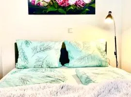 Close to center App with Balcony Netflix and Self Checkin