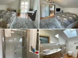 DZ, Bad 26qm, Balkon do is schee, hotel em Blaibach