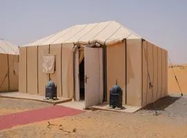 Quiet luxury desert camp