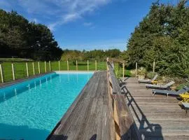 Barn Gite at La Vieille Grange, with pool in the Dordogne 3 Star