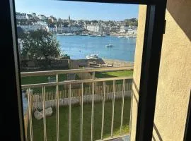 Vue sur mer-Audierne-2 ch-Parking-jardin-L'Oasis sur mer