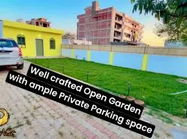 The Velvet Nest - Gurgaon - Luxurious Single Bedroom Private Villa with Garden