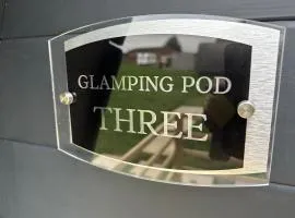 Dolafon luxury glamping pod 3 with hot tub