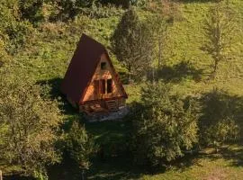 Tjentiste A-frame cabin