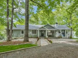 Lake Point Retreat - Lakefront Home with Hot Tub, Fire pit & Game room