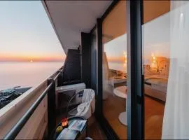 modern Luxury Suite With Balcony and sea view