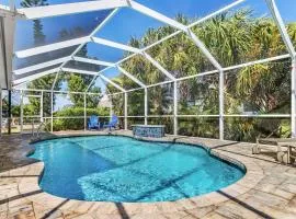 Cape Coral Home Pool Lanai & Near Gulf Access