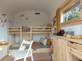 Radebeul में, होटल Schäferwagen Auenblick Nr 5