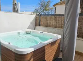 Appartement 1 chambre, grande terrasse, jacuzzi privé