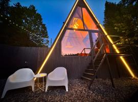 M Cabin A Frame Predeal 2 Ciubar, hotel di Predeal