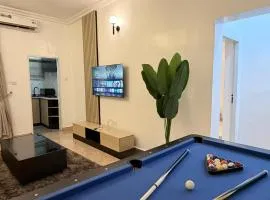 1 Bedroom with Snooker- Wuye City Center