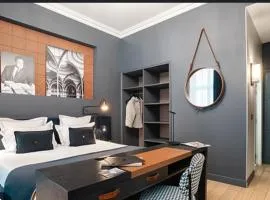 Winterberry by lake & woods