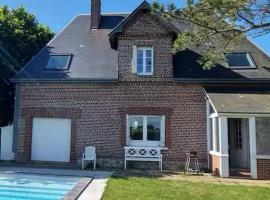 Villa Vert Bleue – hotel w mieście Tourville-les-Ifs