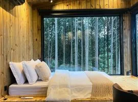 Cabana Vale Rio Ferro com vista incrível e privacidade