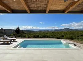 Citrus Villa with Pool and Sea View near Nafplio