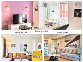Ospitalier Piata Operei - Lavendel 1BR - Sunrise 1BR - Golden 2BR