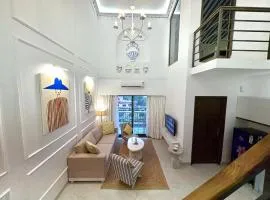 The Tide Loft - 2BHK Duplex with Pool near Candolim