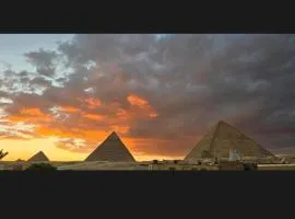 Pharaohs Pyramids View