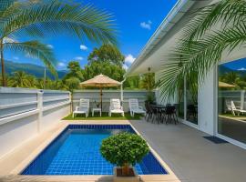 V295 Private Pool Villa 2BR Near Lamai Beach, hotel a Ban Thung