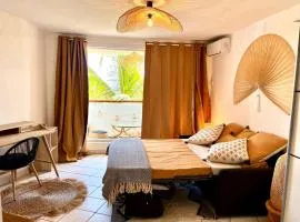 Studio Kribi - 3 étoiles Vue Mer - St Gilles Les Bains Boucan