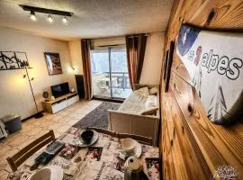 Studio pour 5 personnes avec balcon