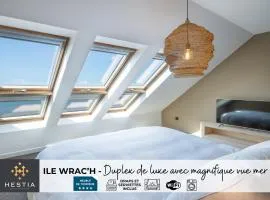 ILE WRACH - Duplex de luxe avec magnifique vue mer
