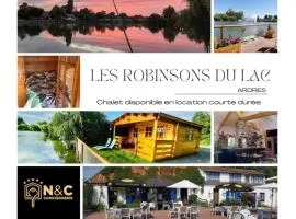 CHALET 22 - Camping LES ROBINSON DU LAC à ARDRES - Pêche gratuite sans permis