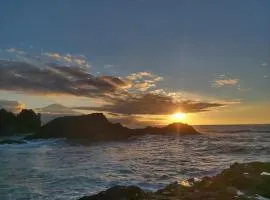 Bonita Vivienda Vacacional con vistas al mar y ter