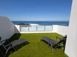 Bonita Vivienda Vacacional con vistas al mar y ter