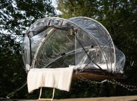Tiny bubble Tree Tent in private woodland, Hotel in Kent