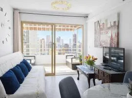 Super two-room apartment with terrace and pool
