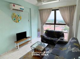 Whispering Woods 3 ROOMS & NETFLIX by EZYROOM MELAKA, hotel a Ayer Keroh