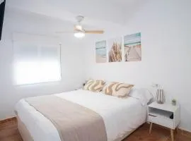 Apto con Terraza 1 Hab más sofá cama a 2 min Playa