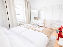 란슈타인에 위치한 호텔 Ferienwohnung direkt am Bahnhof mit Dachterasse