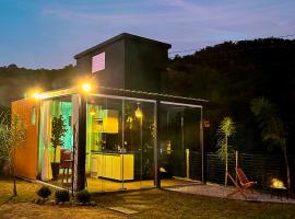 Viesnīca Cabana romantica a 40 km de distancia da serra do Rio do Rastro pilsētā Braço do Norte