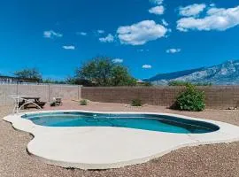Captivating desert home with private pool, game room, grill, backyard & WD