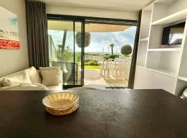 Appartement 1 chambre mer, plage, piscine, parking, clim, animaux admis - FR-1-194-216