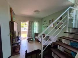 Two-story house 250 meters from Ubatuba beach