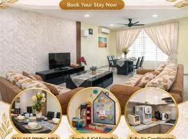 K Home - Cozy 3-Storey Landed 5R4B-16 Pax- 5mins City Centre & IMAGOMALL