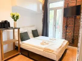 Studio Apartment Industrial Look - eigenes Bad und Küche - NEU